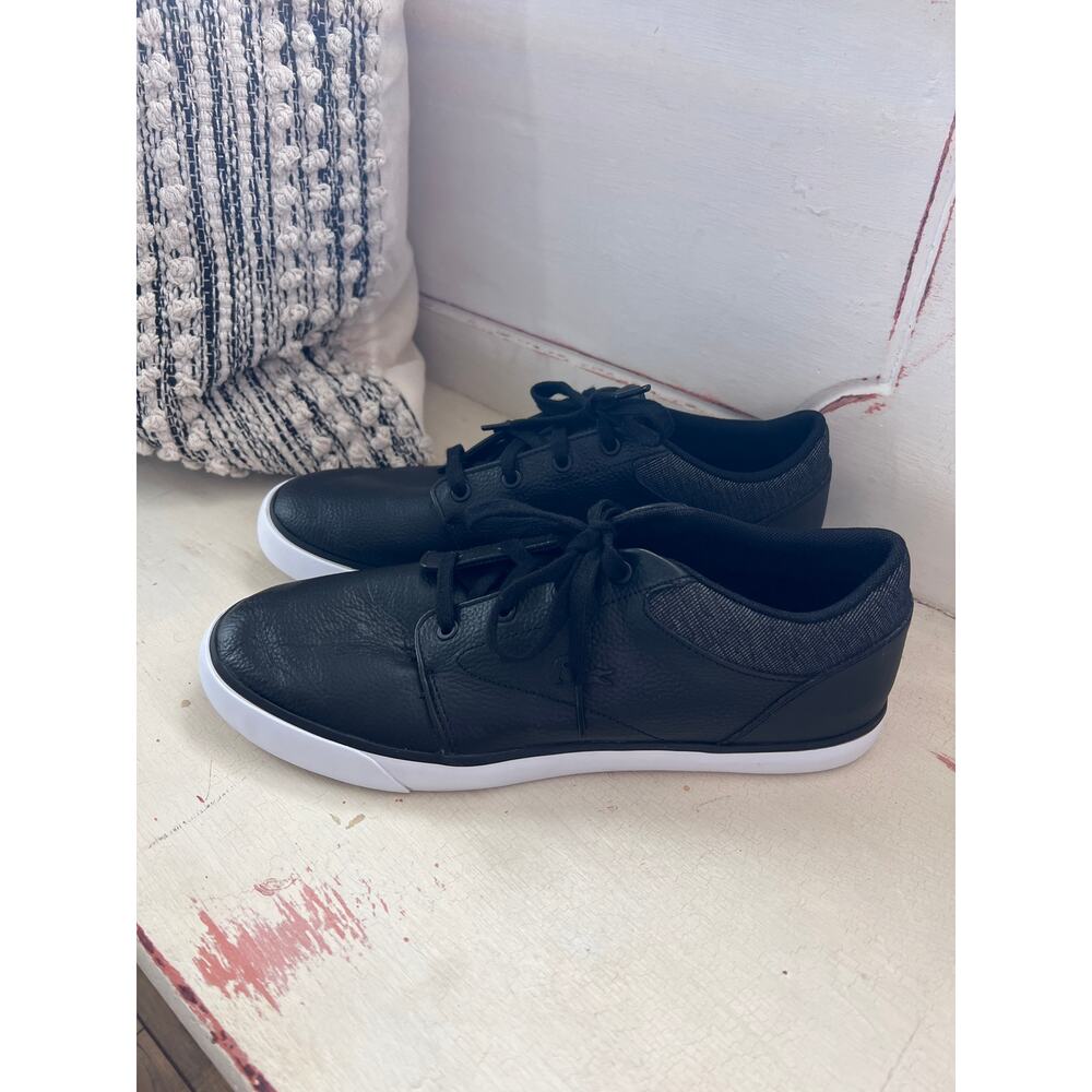 Lacoste Black and Gray Athletic Shoes